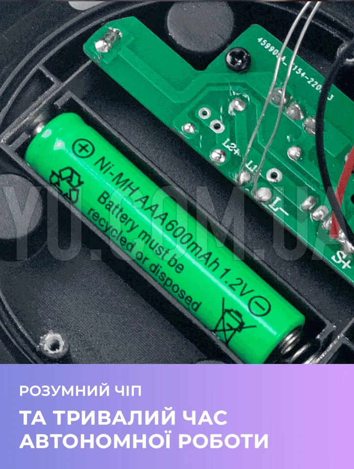 Світильник для саду (2 штуки в комплекті) на сонячній батареї водонепроникний